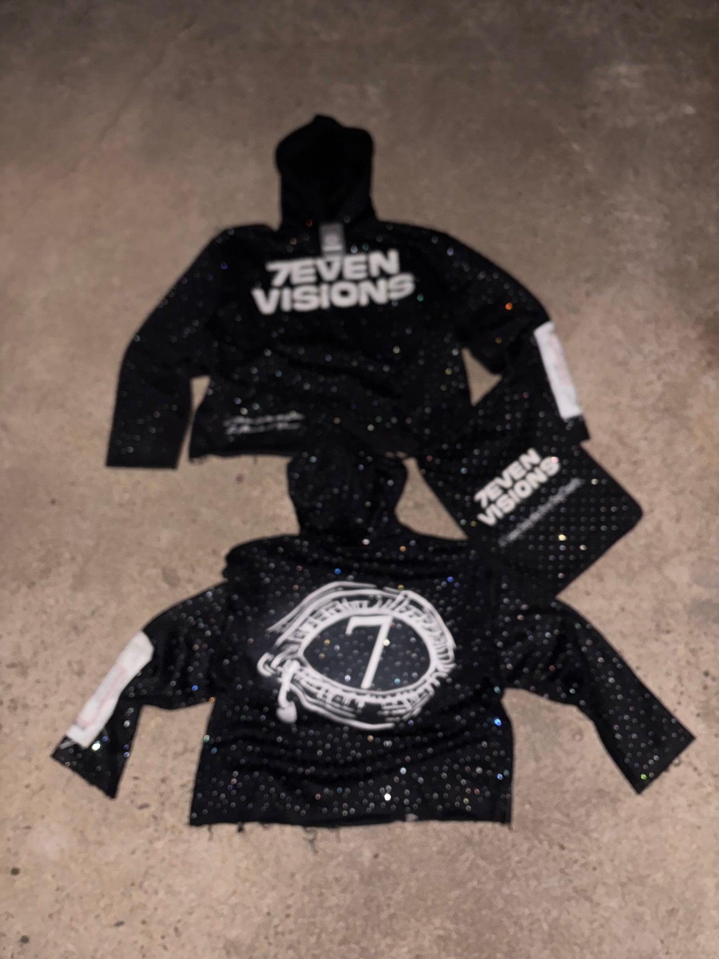 Rhinestone Jackets + Bag